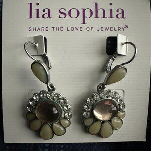 Lia Sophia "Opaline" drop earrings